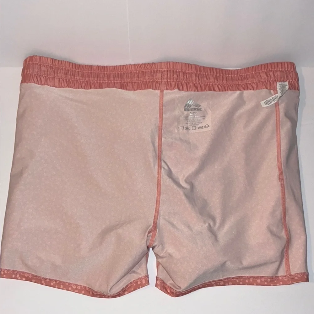 RBX Peach Athletic Shorts with Elastic Waistband and Lightweight Fabric NWOT